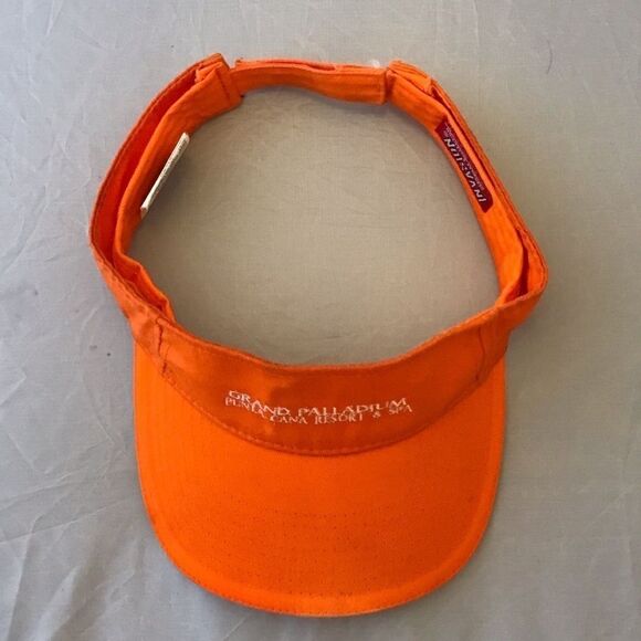 Invasion Grand Palladium Punta Cana Resort & Spa Orange Visor Hat - Picture 3 of 13